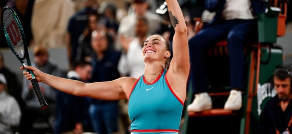 Roland-Garros (F) - Sabalenka : « Si j'arrive à aller chercher ce trophée... »