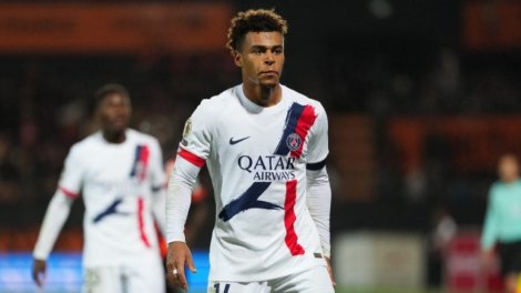 PSG : Doué absent « quelques semaines »