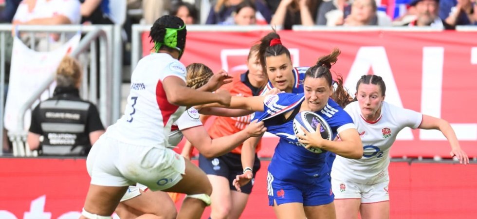 Tournoi des 6 Nations (F/J5) : Les Bleues battues par l'Angleterre, sacrée pour la huitième fois de suite