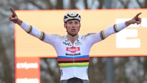 Mathieu van der Poel se impone en Namur en una electrizante prueba de cyclo-cross