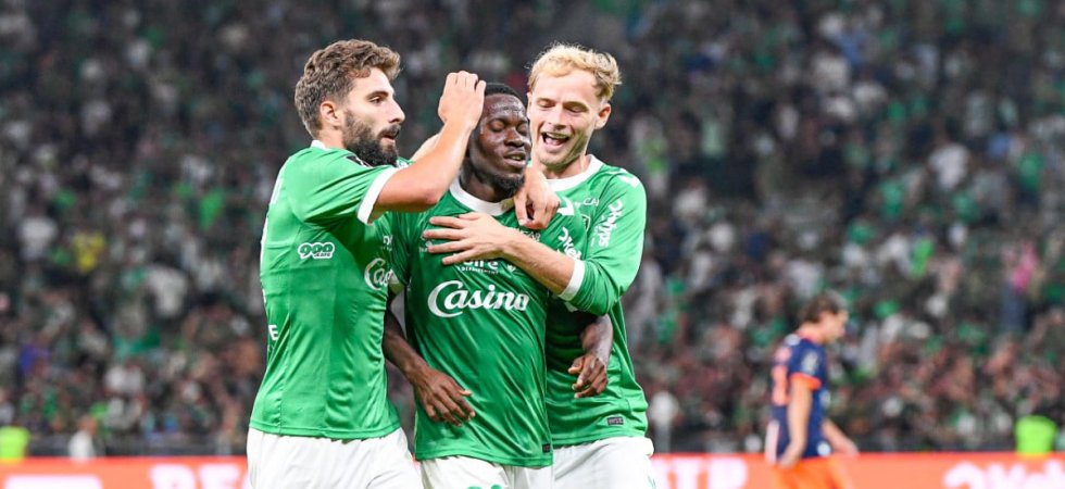 Ligue 2 (J5) : Saint-Étienne domine Montpellier et prend le large