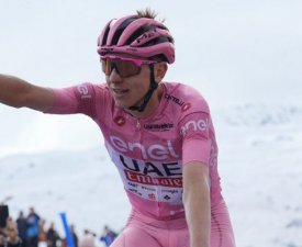 Giro (E15) : Pogacar s'impose à nouveau à Livigno 