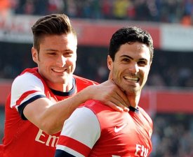 Arsenal : Arteta encense Giroud, « quelqu'un de formidable »