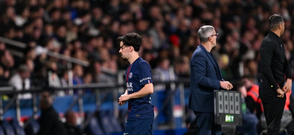 PSG : Vitinha forfait plusieurs matchs