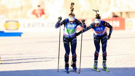 Antholz-Anterselva blandet stafett: Frankrike blir nummer fem, Norge vinner løpet