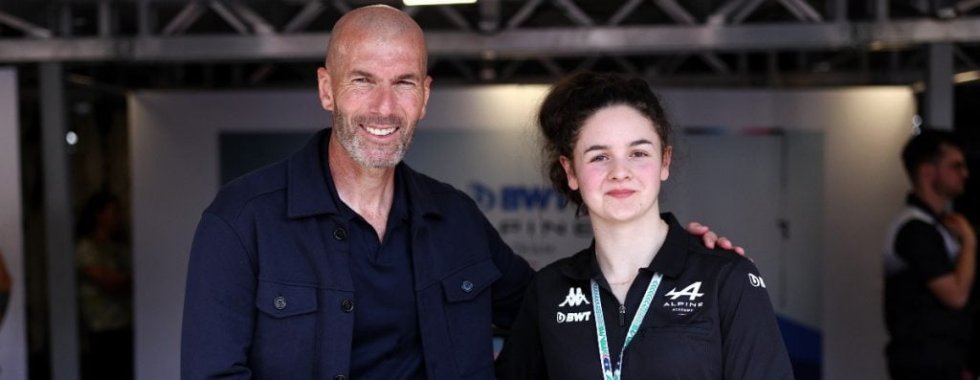 F1 : Zidane présent à Miami pour Alpine 
