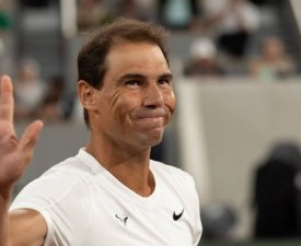 Roland-Garros : Nadal s'est entraîné devant 6000 spectateurs 