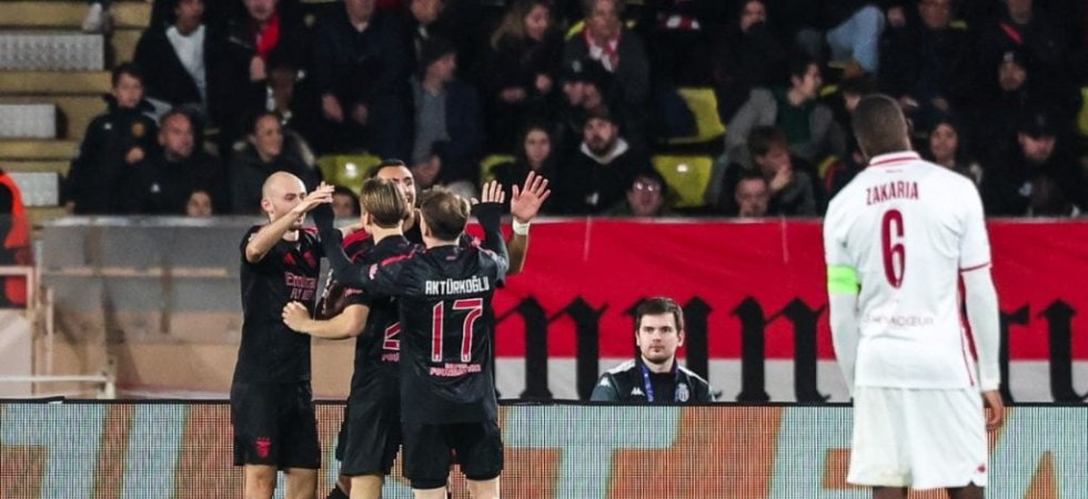 Ligue des champions (barrages/aller) : Monaco chute à domicile contre Benfica