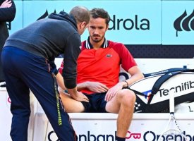 ATP - Madrid : Medvedev, c'était la hanche droite 