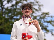 Alexandre Léauté : deux médailles d'or et deux de bronze en para-cyclisme Alexandre Léauté : deux médailles d'or et deux de bronze en para-cyclisme