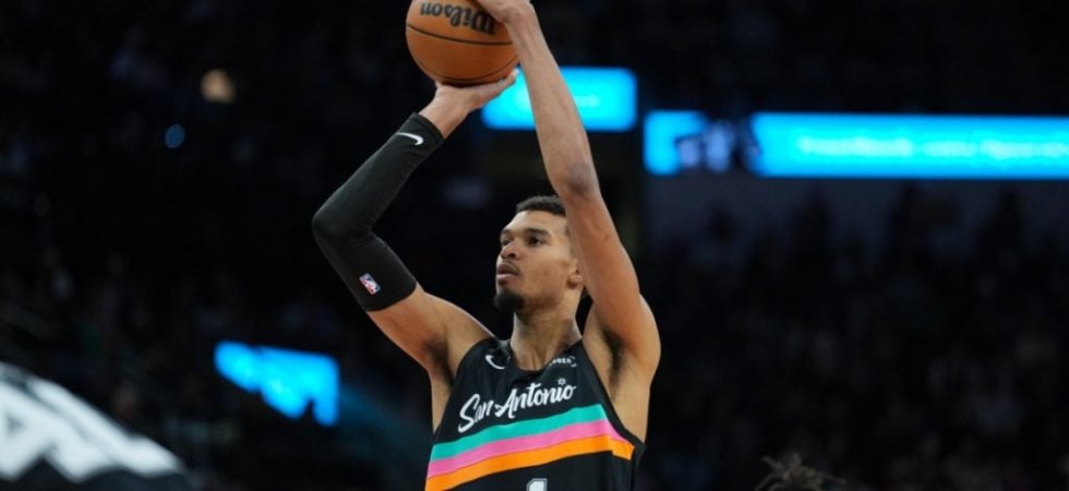 NBA - Saison régulière : San Antonio s'incline encore malgré un grand Wembanyama