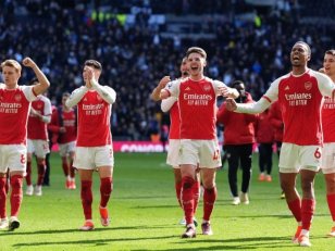 Premier League (J35) : Arsenal remporte le derby contre Tottenham et reste leader 