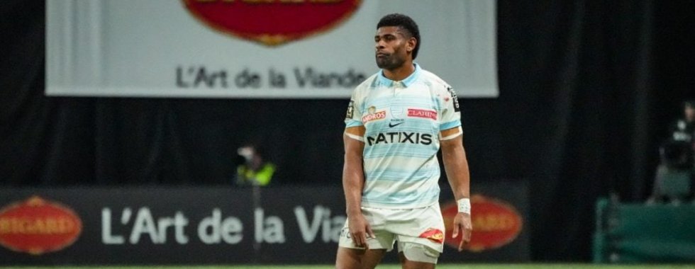 Top 14 - Racing 92 : Un ailier sur la touche pour la fin de saison 