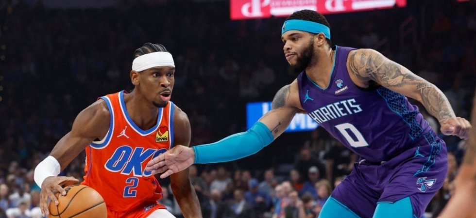 NBA : Oklahoma City reprend la tête à l'Ouest, les Spurs et Wembanyama battus d'un rien