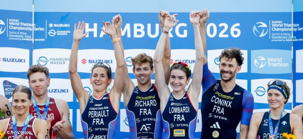 Triathlon - Mondiaux (Relais mixte) : Les Bleus remporte un sixième titre
