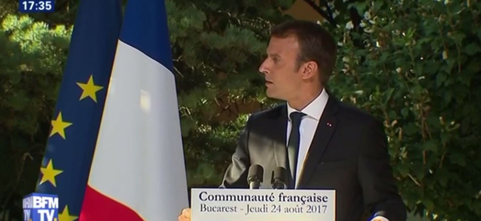 Macron s'en prend aux Français