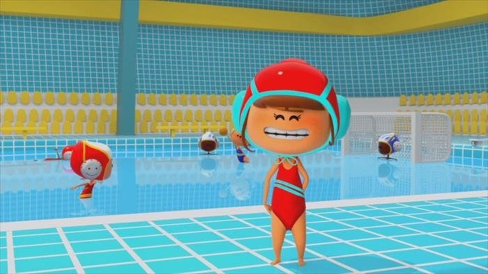 Bande de sportifs