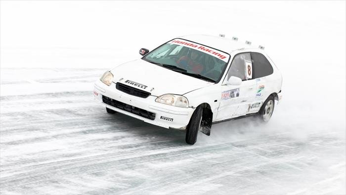 Course sur glace
