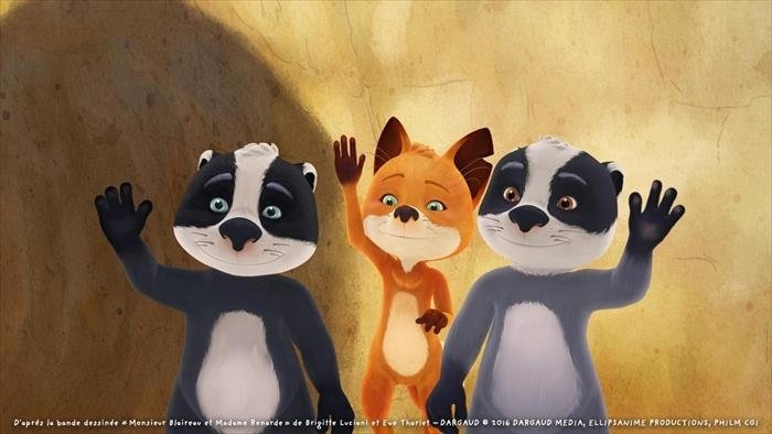 La famille Blaireau-Renard