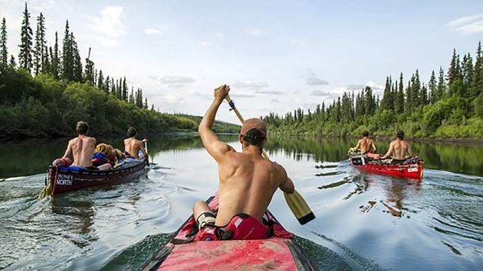 Le Yukon à la rame