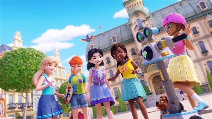 Lego Friends : cinq filles en mission