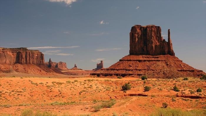 Les grands espaces de l'Ouest américain