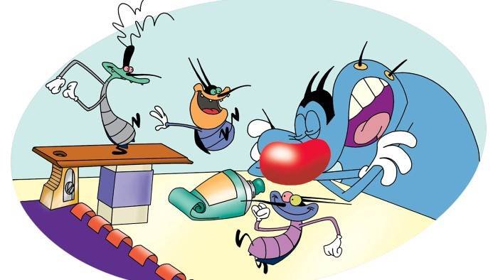 Oggy et les cafards