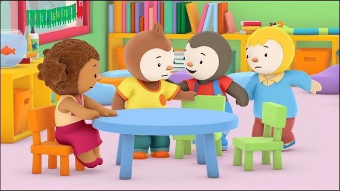 T'choupi à l'école