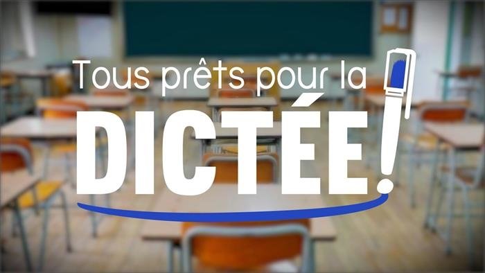 Tous prêts pour la dictée !