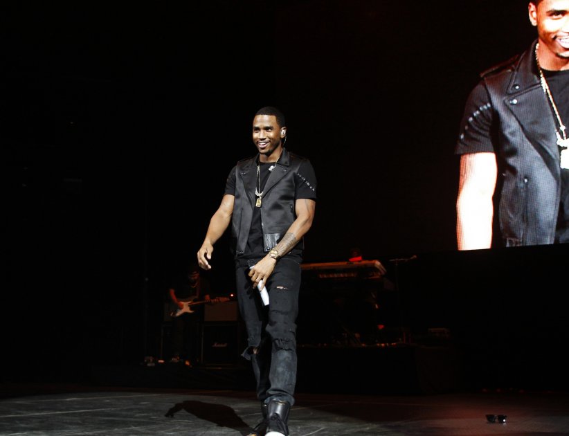 Trey Songz ne veut pas rendre le micro Trey Songz ne veut pas rendre le micro