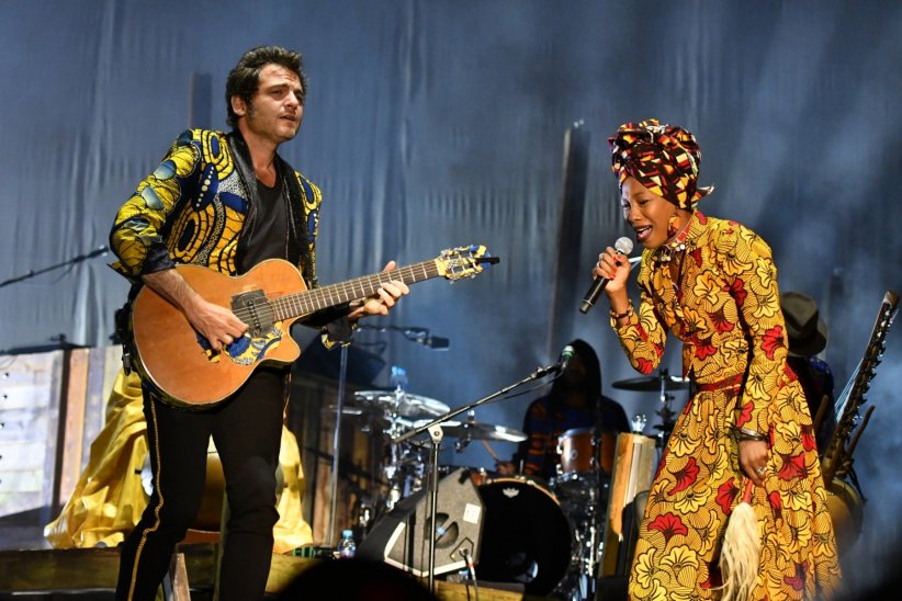 Album musiques du monde : "Lamomali" de -M-, Toumani & Sidiki Diabate et Fatoumata Diawara Album musiques du monde : "Lamomali" de -M-, Toumani & Sidiki Diabate et Fatoumata Diawara