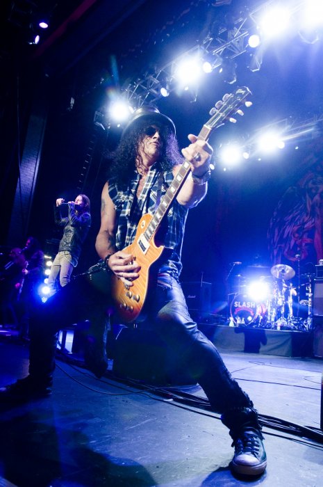 Slash : chapeau l'artiste ! Slash : chapeau l'artiste !