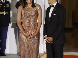 Michelle Obama en trois tenues de première dame marquantes