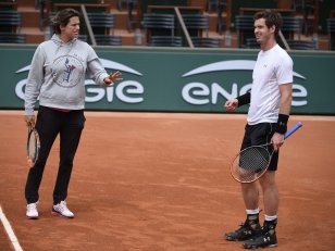 Andy Murray rend un bel hommage à Amelie Mauresmo