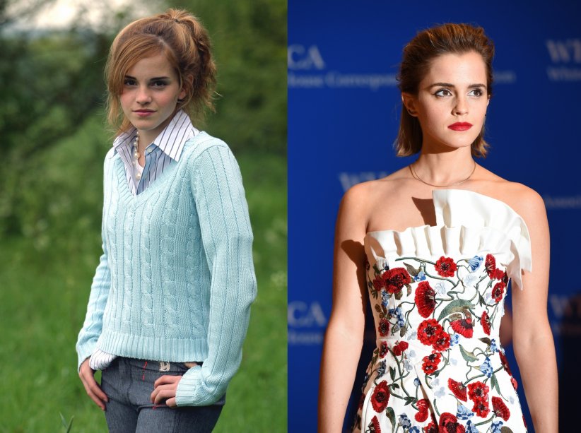 Emma Watson : l'éclosion d'une jolie fleur