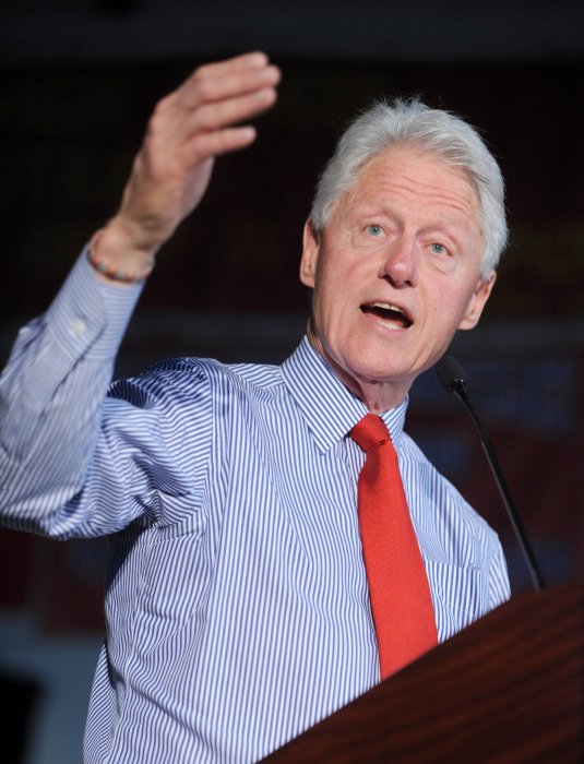 Bill Clinton a vu le visage de ses proches