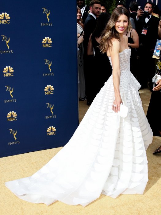 Jessica Biel aux Emmy Awards 2018