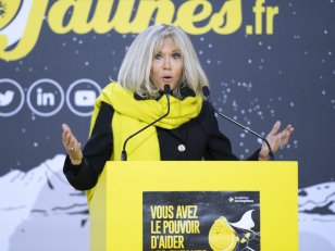 Brigitte Macron évoque Line Renaud : "Cela fait 5 ans qu'on est amies"