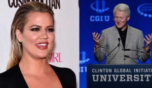 Khloe Kardashian : Je m'amuserais volontiers avec Bill Clinton !