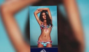 Kendall Jenner pose en bikini pour une collection de maillots de bain