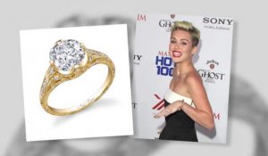 Miley Cyrus a gardé la bague de fiançailles que Liam Hemsworth lui a offerte