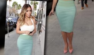 Kim Kardashian dévoile ses formes à Beverly Hills