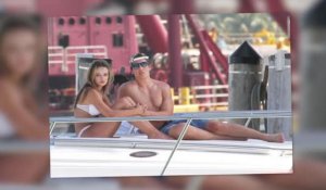 Miles Teller et sa petite-amie Keleigh Sperry célèbrent leur anniversaire sur un yacht