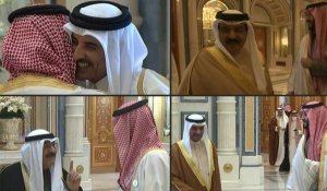 Les dirigeants des pays du Golfe arrivent pour un sommet à Ryad