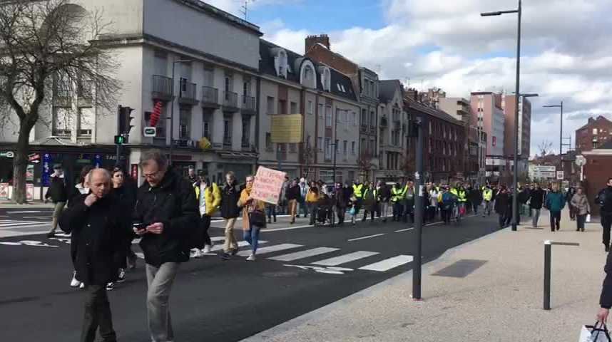 Manifestation Amiens Marche Climat Gilets Jaunes 16 Mars 2019