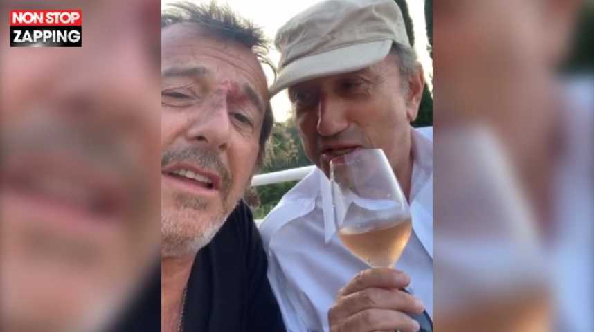 Jean Luc Reichmann Et Michel Drucker Les Animateurs S Amusent En Corse Video