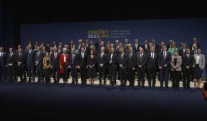 Photo de groupe des Ministres européens de l'Economie réunis à Stockholm
