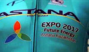 Cyclisme - La tenue et le vélo de la Team Astana pour 2017