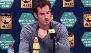 ATP - BNPPM - Andy Murray : "Un bon test pour la Coupe Davis"