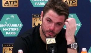 ATP - BNPPM - Stan Wawrinka : "J'ai tout laissé sur le terrain"